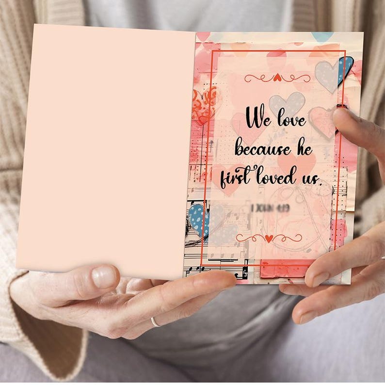 Set of 2 (20PCS) Handwritten Greeting Card Set For Beginners Minimal Thank You Cards