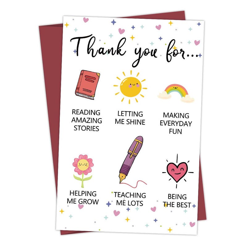 6Pcs Funny Birthday Card Humor Gift for Friend with Envelope
