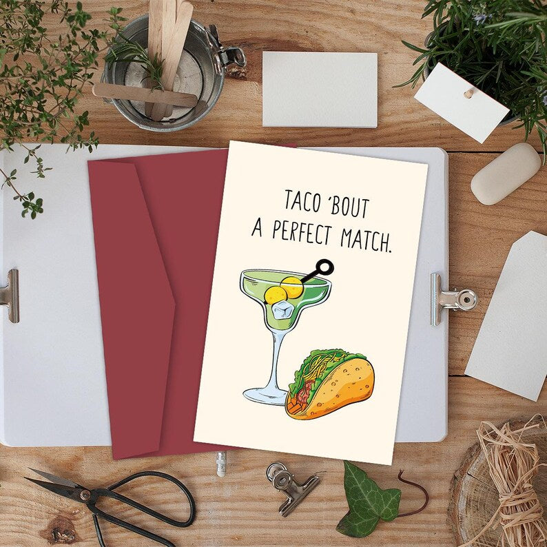 6Pcs Funny Birthday Card Humor Gift for Friend with Envelope