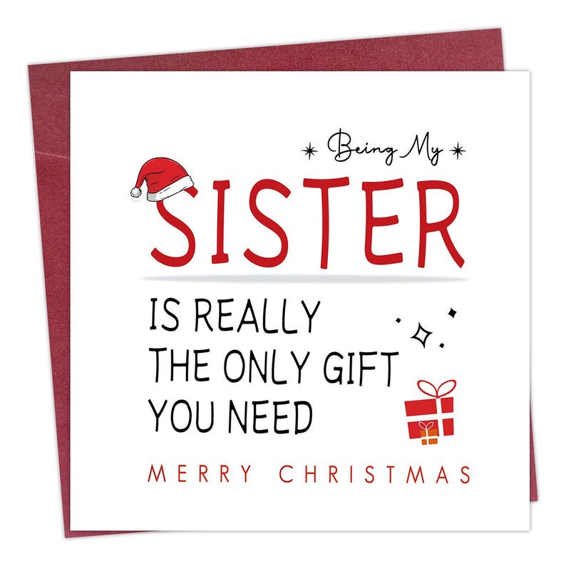 Set of 8 Funny Christmas Card Adult Humor Gift for Friends Party