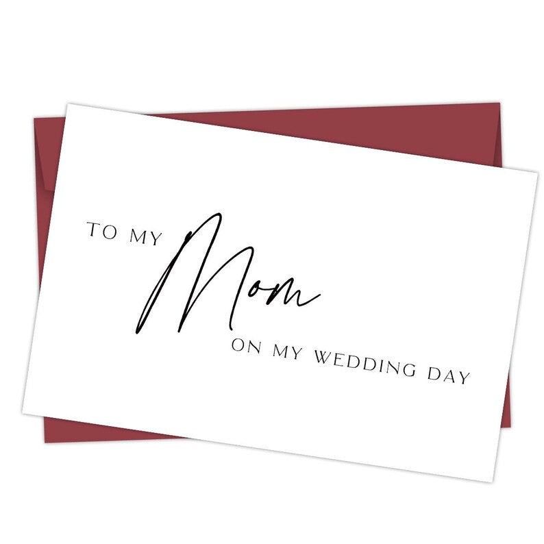 Set of 10 Funny Wedding Card Gift For Couple Minimal Humor Greeting Card