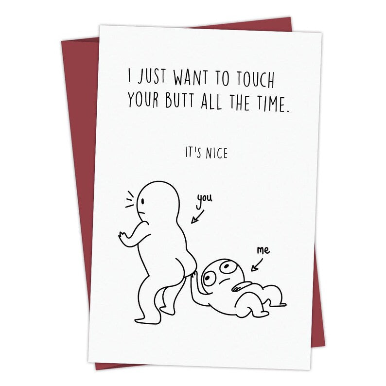 6Pcs Funny Birthday Card Humor Gift for Friend with Envelope