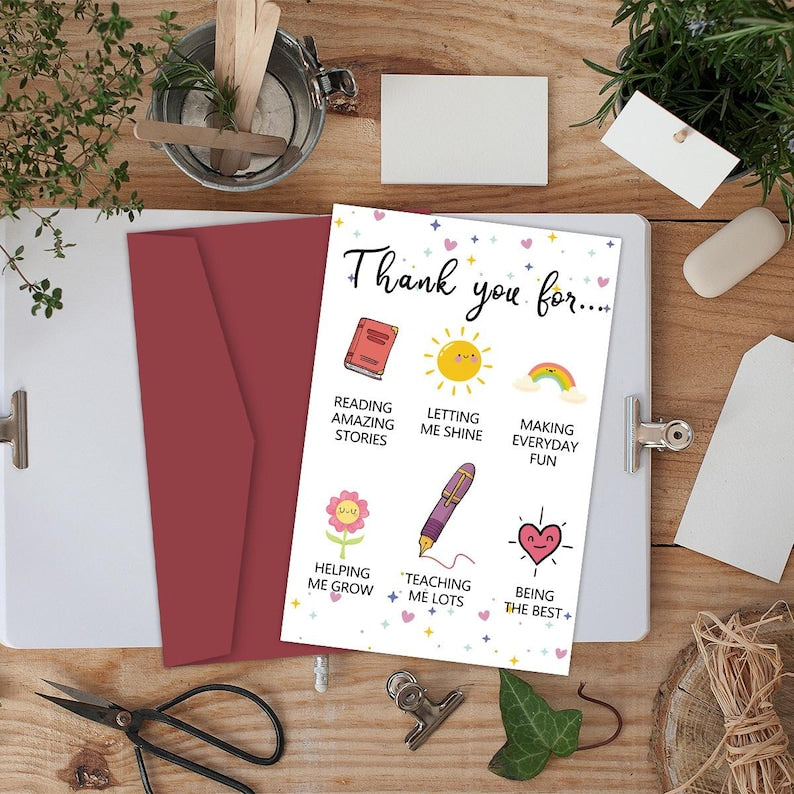6Pcs Funny Birthday Card Humor Gift for Friend with Envelope