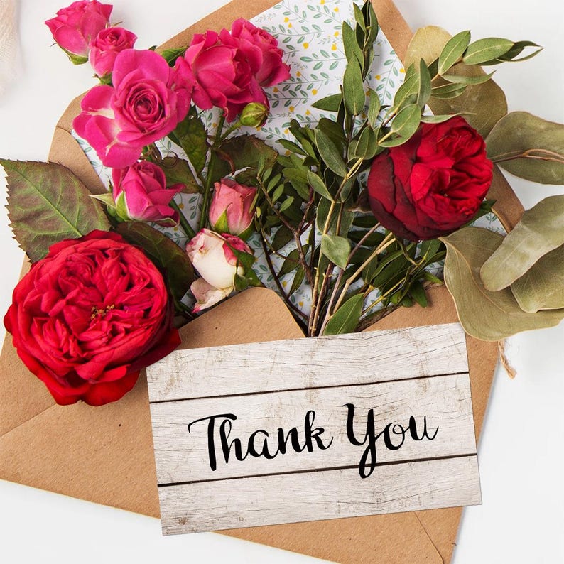 Gold Foil Thank You Cards for Business Packaging (8 Sets, 400Pcs), Customer Appreciation Inserts