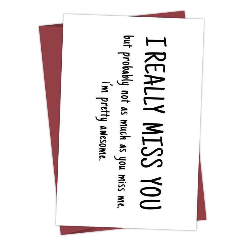 Funny Husband Birthday Card, Humorous Joke Greeting Card (Set of 15)