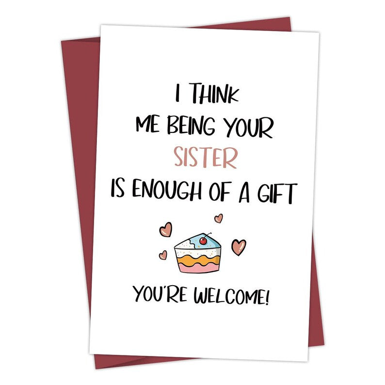 Funny Husband Birthday Card, Humorous Joke Greeting Card (Set of 15)