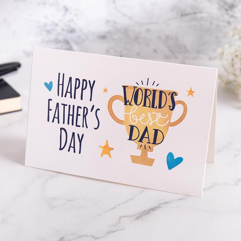 Father's Day Card Bundle, Assorted Dad Greeting Cards (10x15 cm)