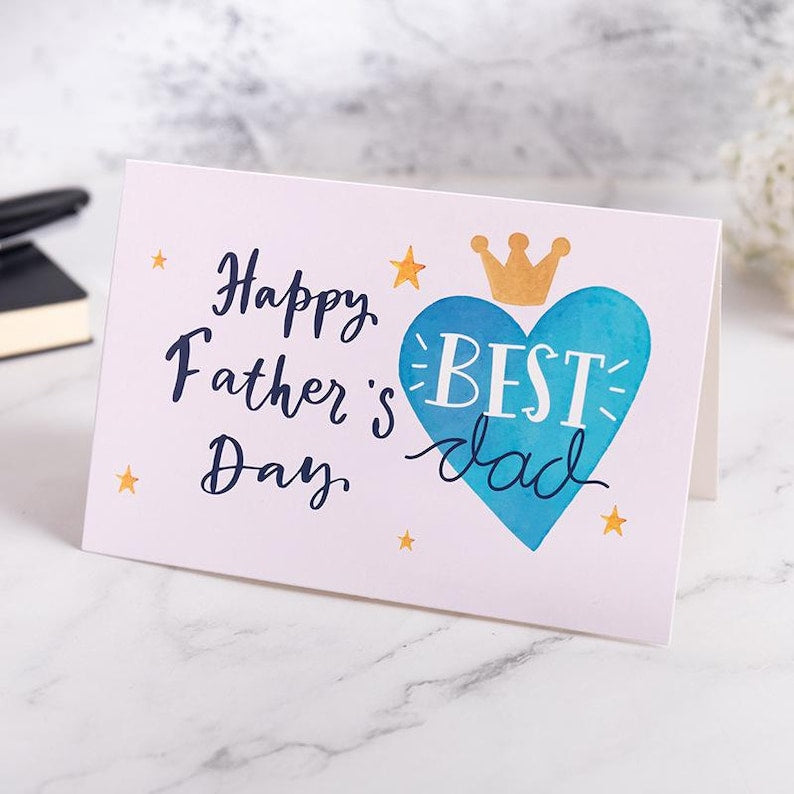 Father's Day Card Bundle, Assorted Dad Greeting Cards (10x15 cm)