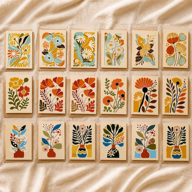 Boho Greeting Card