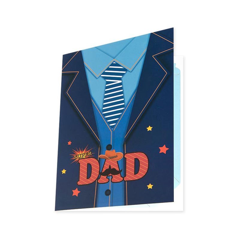 3D Beer Pop Up Card for Dad, Father's Day Greeting, Laid-back Celebration Gift