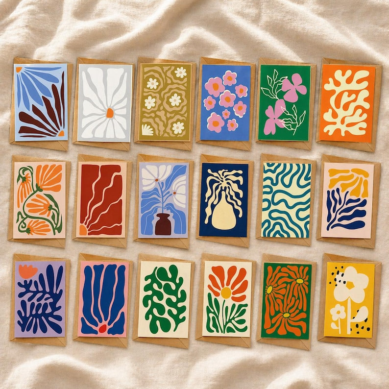 Boho Art Cards