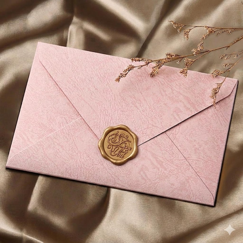 Set of 50 Textured Stationery Writing Set Tree Bark Envelope Kit for Pen Pals