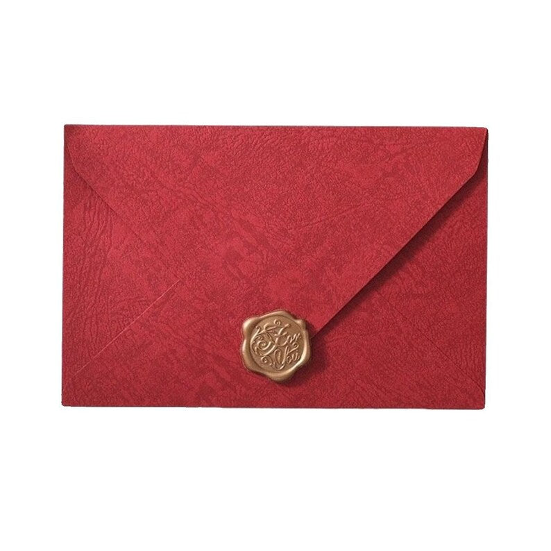 Set of 50 Textured Stationery Writing Set Tree Bark Envelope Kit for Pen Pals